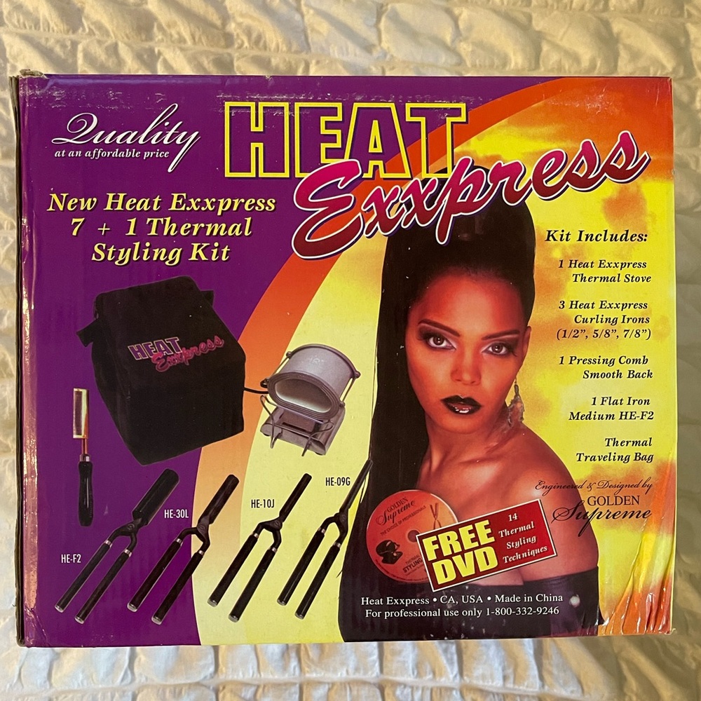 Golden Supreme Thermal Styling Kit